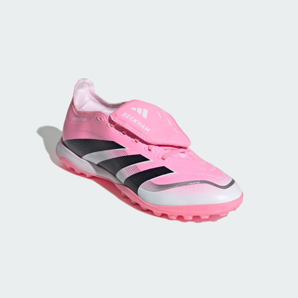 Rosa Guayos PREDATOR LEAGUE Beckham Lengüeta Plegable Pasto Sintético