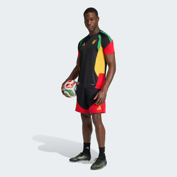 Black Jamaica 26 x Bob Marley Tiro Training Shorts