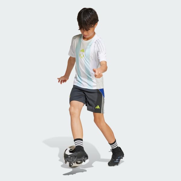 Bialy Koszulka Messi Training Kids