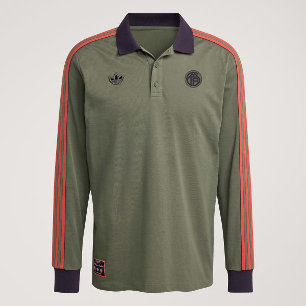 FC Bayern München 長袖ポロシャツ adidas アディダス FCバイエルン テラスアイコン 長袖ポロシャツ