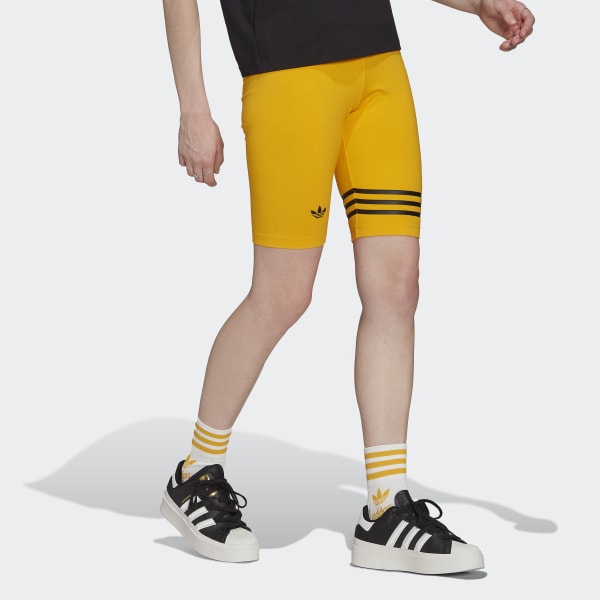 Aftale Savvy nuttet adidas Adicolor Neuclassics Bike Leggings - Yellow | Women's Lifestyle |  adidas US