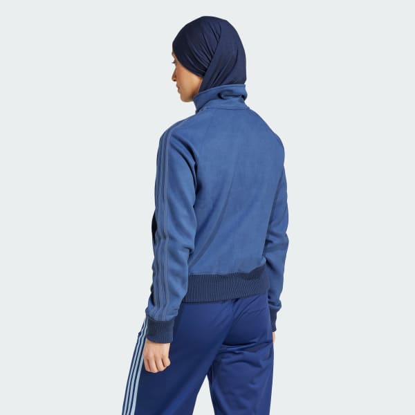 Adidas suede track jacket top