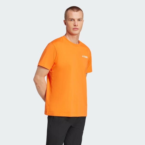 Naranja Polo Estampado