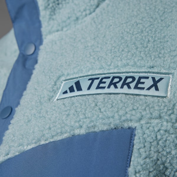 Grigio Felpa Terrex Xploric High Pile Fleece Pullover