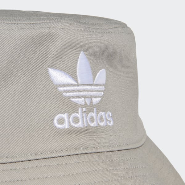 Grey Adicolor Trefoil Bucket Hat
