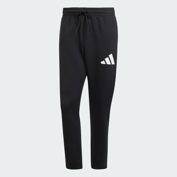 Black Future Icons 3 Bar Logo Pants