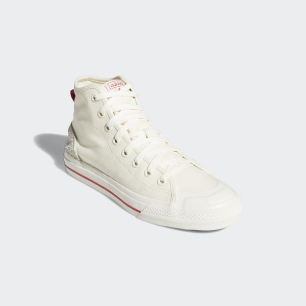 adidas nizza high white