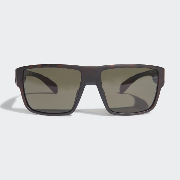 Brown SP0006 Matte Blue Injected Sport Sunglasses