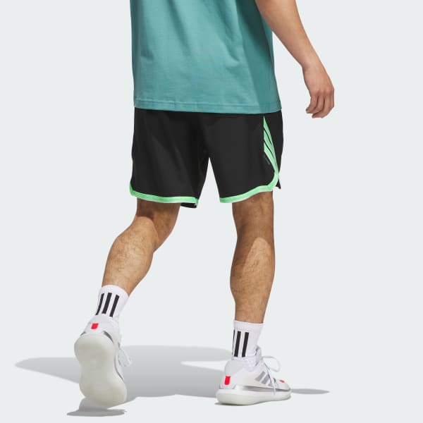 Sort adidas Crazy Lite shorts