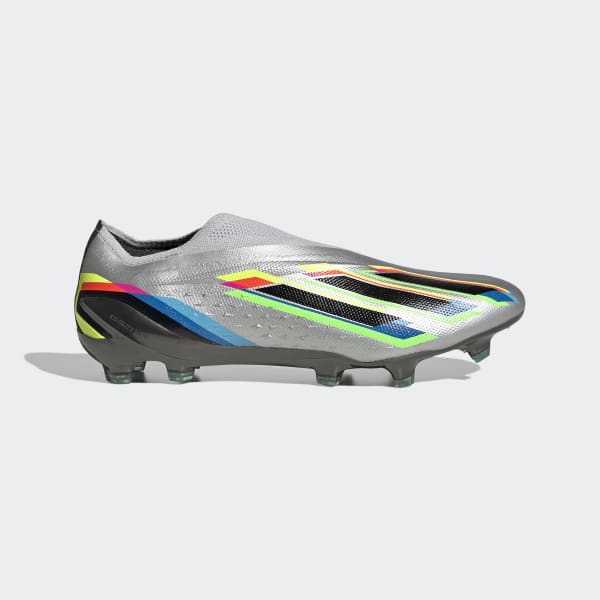 adidas X Speedportal+ Firm Ground Soccer Cleats - Silver | Free