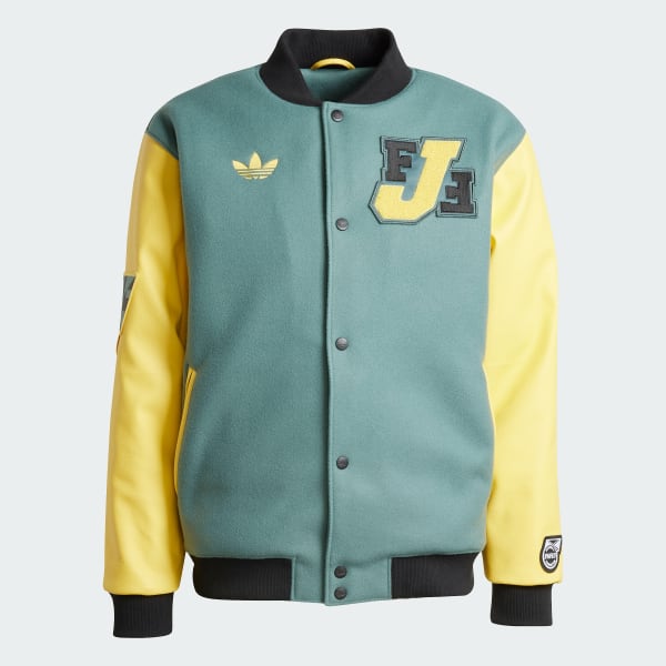 adidas Jamaica VRCT Jacket (Gender Neutral) - Green | Free