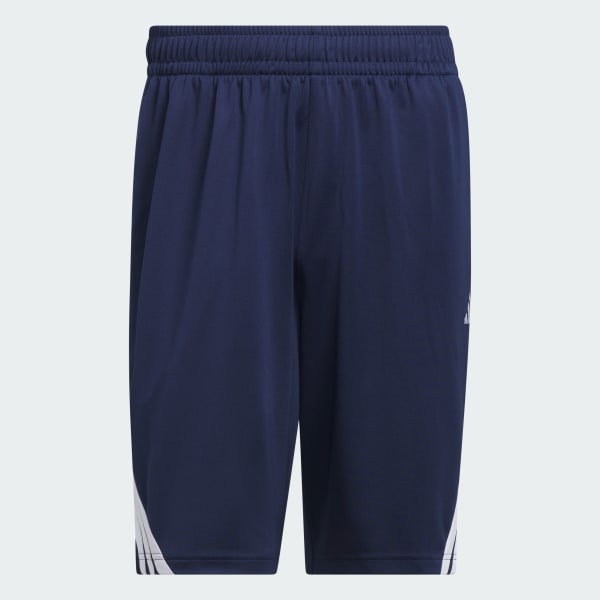 ブルー レジェンド スリーストライプス バスケットボールショーツ