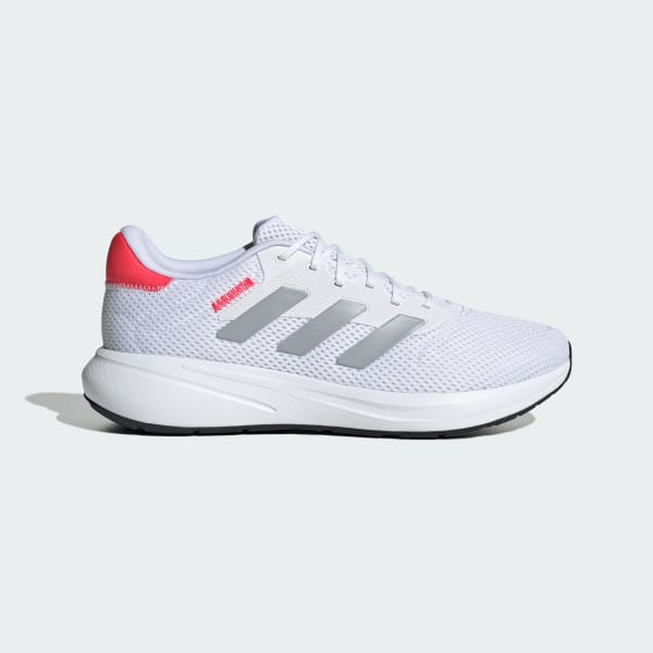 White Response Runner Shoes