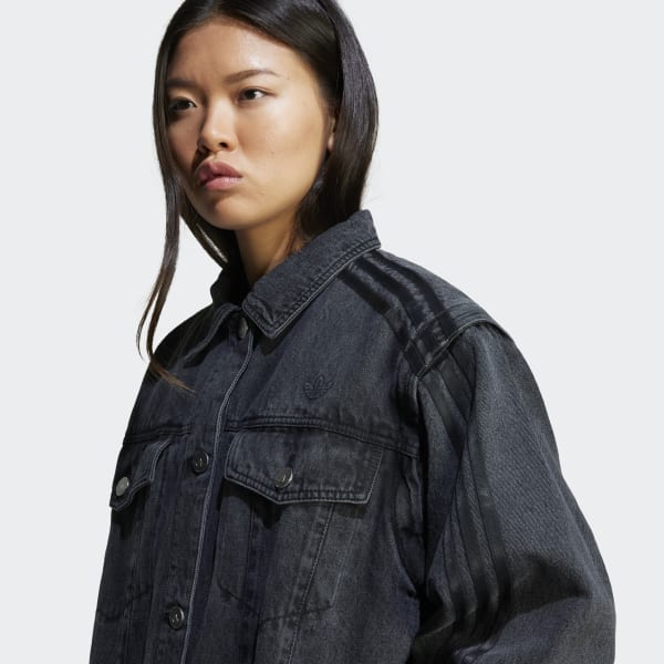 アディダス Adilenium シーズン 3 2-In-1 デニムシャツジャケット