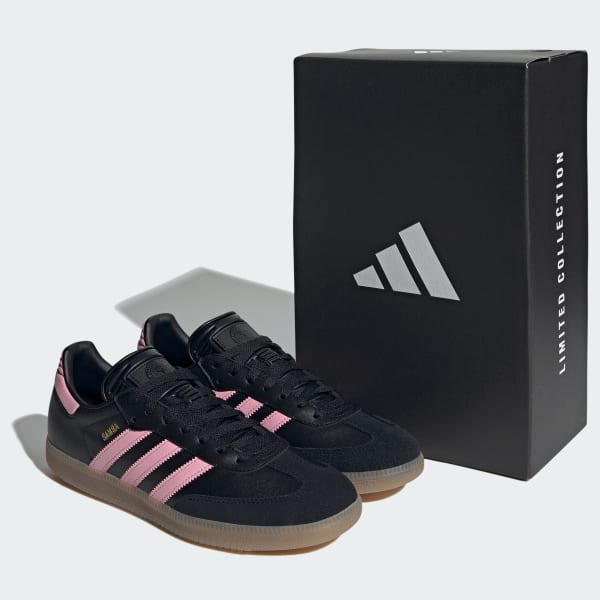 adidas Guayos Samba Inter Miami CF Cancha Cubierta Negro