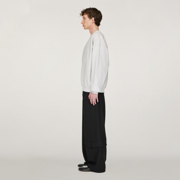Noir Pantalon coupe droite Y-3 Sport Uniform