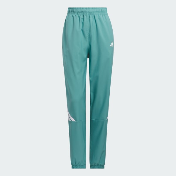 Turkusowy Select Woven Tracksuit Bottoms