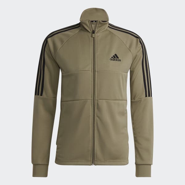 Πράσινο AEROREADY Sereno Cut 3-Stripes Slim Track Jacket
