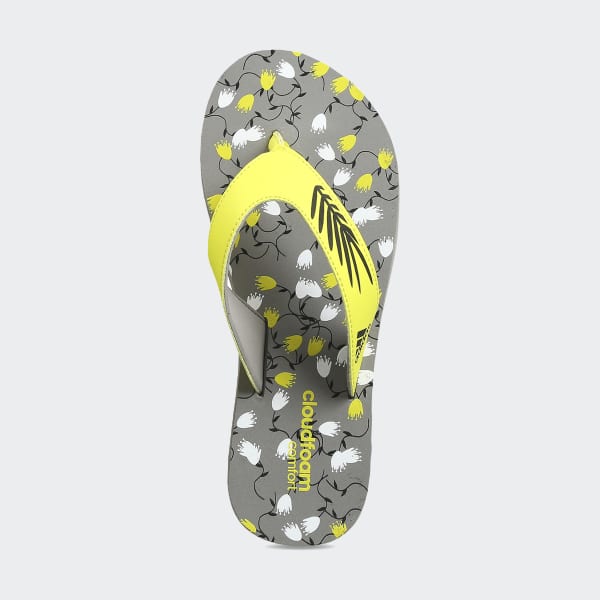 Adidas cloudfoam cheap flip flops ladies