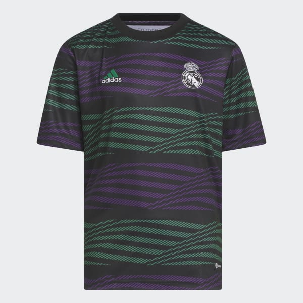 Svart Real Madrid Pre-Match Jersey