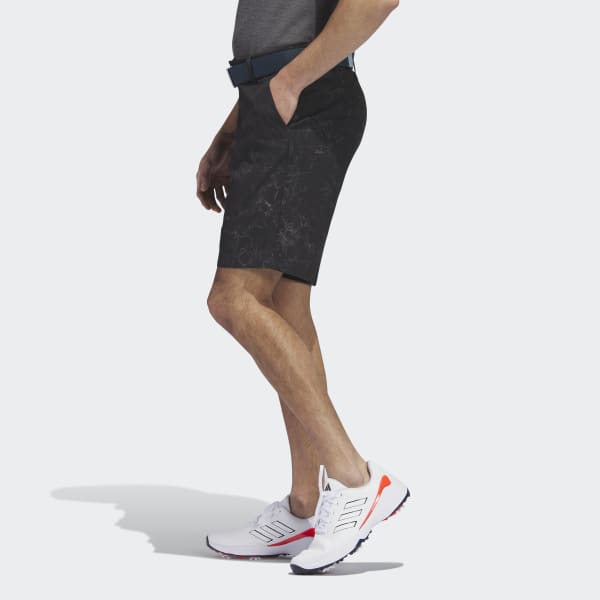 Black Ultimate365 Print Golf Shorts
