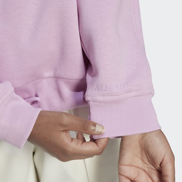 Lilla ALL SZN Fleece Mock Neck sweatshirt CM847