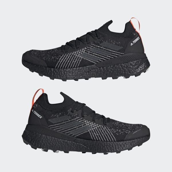 adidas Terrex Two Ultra Parley Trail Running Shoes - Black | adidas ...