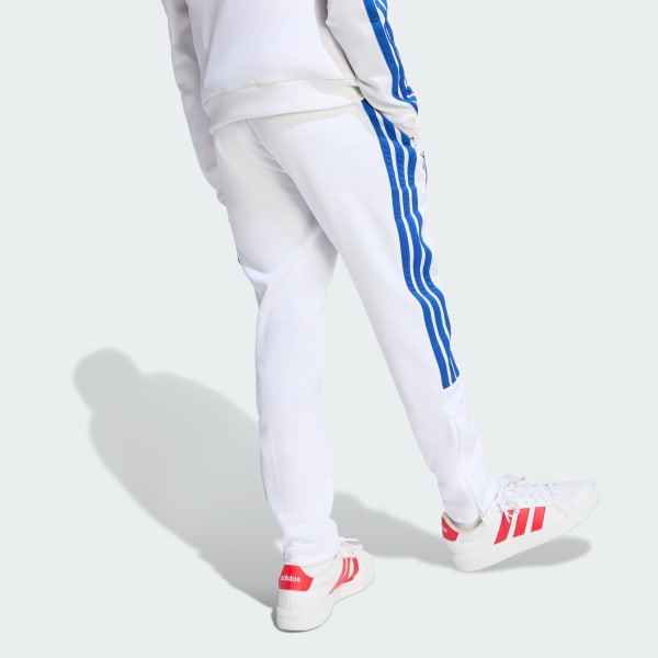 White Jude Bellingham Training Tracksuit Bottoms Kids