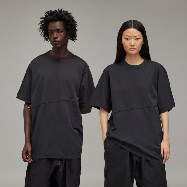 Black Y-3 Vented Tee