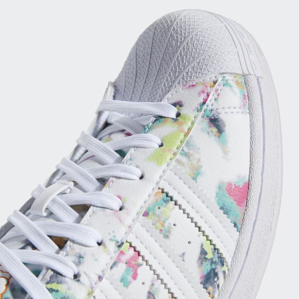 Adidas superstar white label online