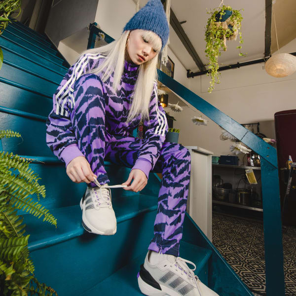 fialová Tepláková bunda Tiro Suit Up Lifestyle