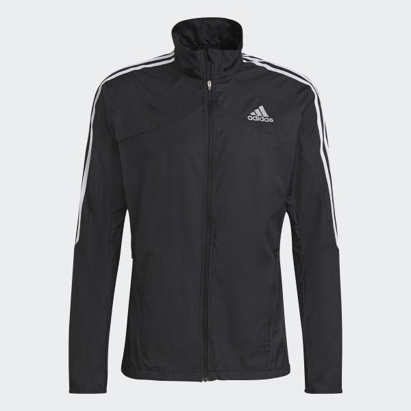 Black Marathon 3-Stripes Jacket 27925