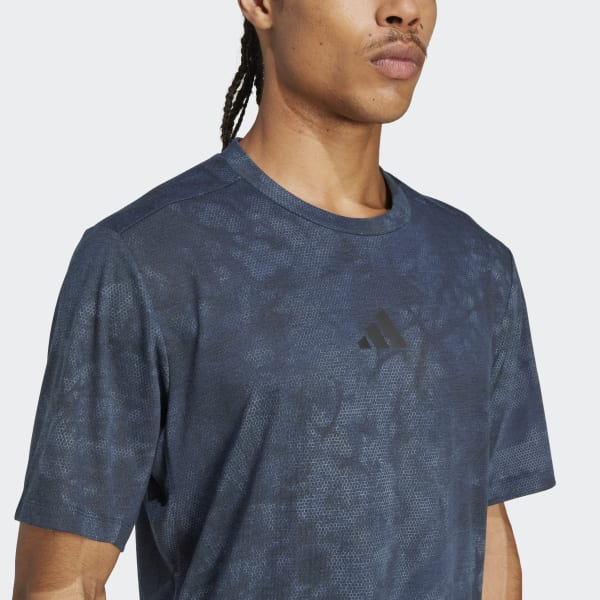 アディダス パワーグラフィック半袖Tシャツ - ブルー