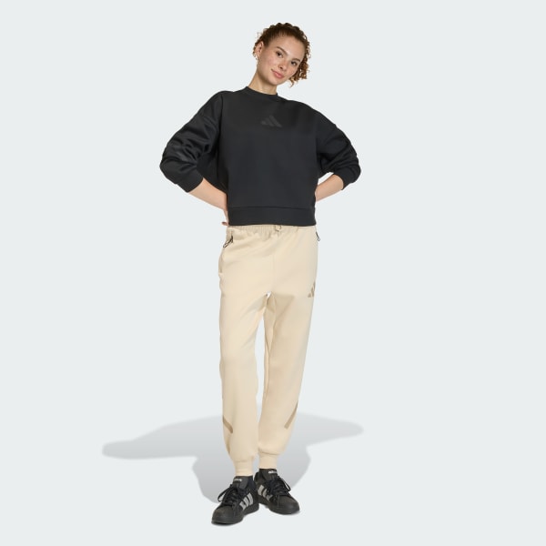 Beige adidas Z.N.E. Broek