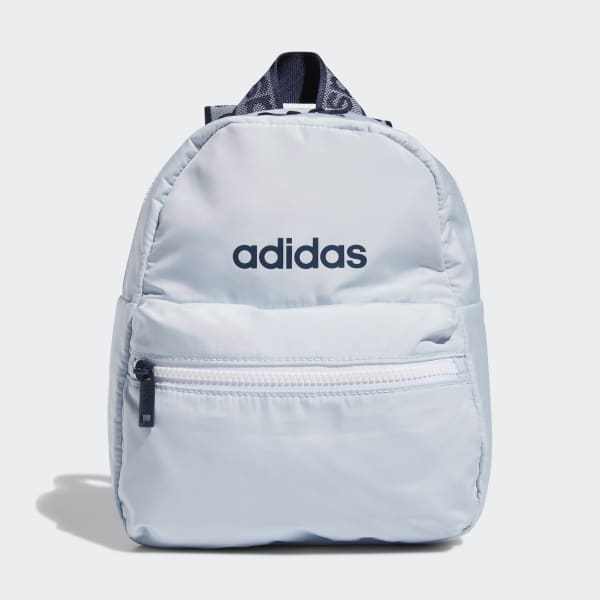 light blue adidas backpack