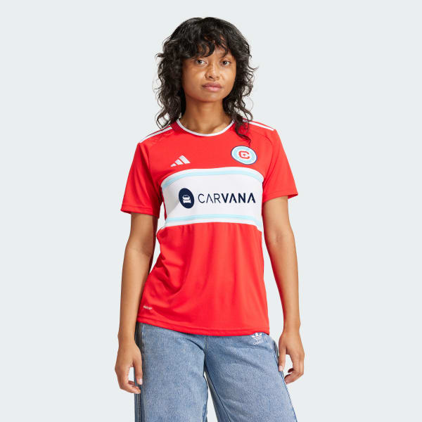Red Chicago Fire 24/25 Home Authentic Jersey
