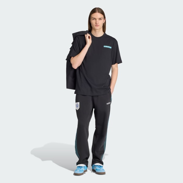 Negro camiseta Graphic