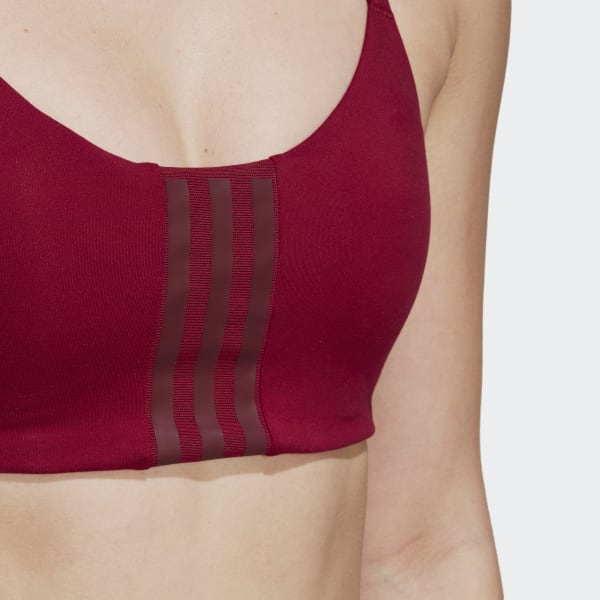 Rosso Reggiseno sportivo adidas Aeroimpact Training Light-Support VL377