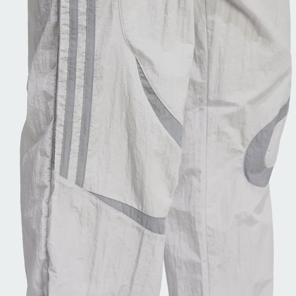 adidas Adicolor 2000s Woven Track Pants - Grey | Free