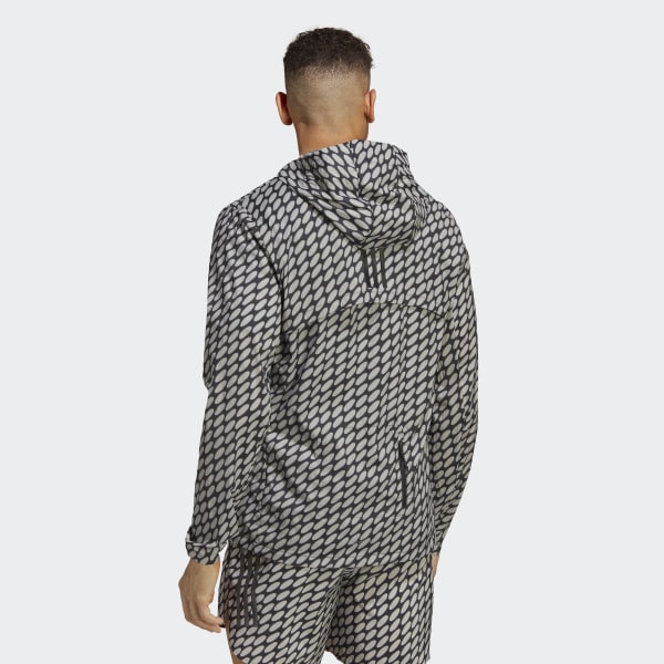 Brown adidas x Marimekko Marathon Jacket