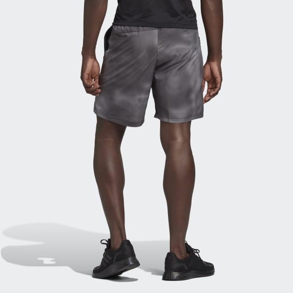 Grey Own the Run Colorblock Shorts