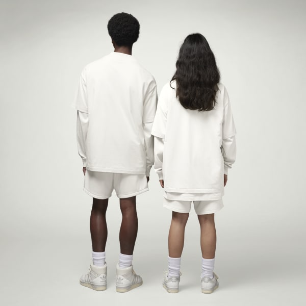 White adidas Basketball Tee