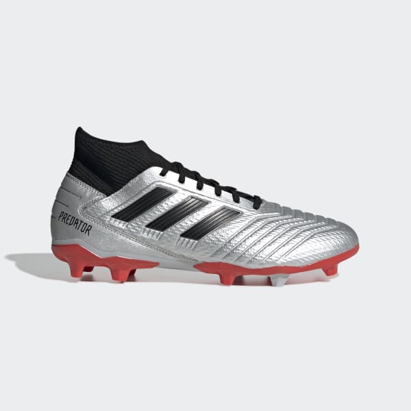 silver adidas predator boots