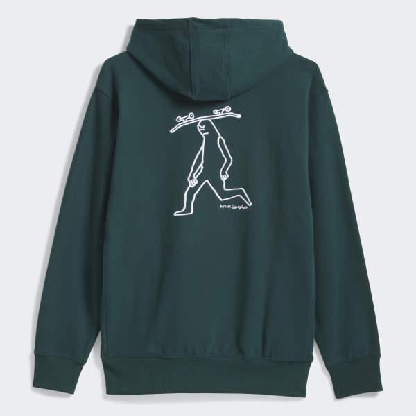 adidas SKATEBOARDING x MARK GONZALES SKATE HEAD HOODIE - Green