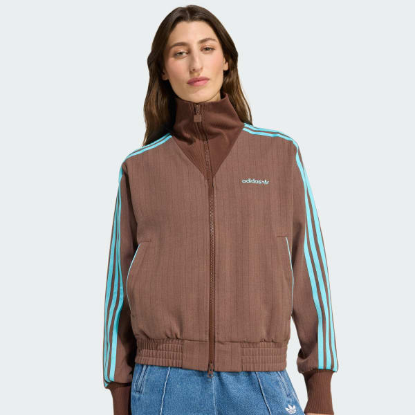 adidas Tailored Track Jacket - Brown | Free Shipping with adiClub