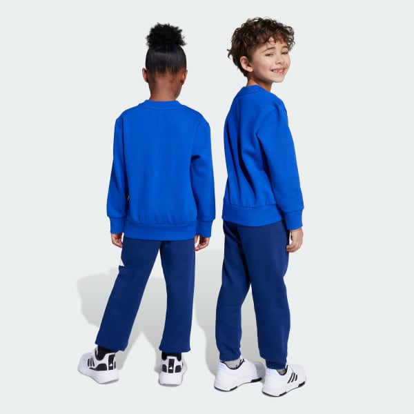 Azul Conjunto sudadera y pantalón Essentials (Niños)