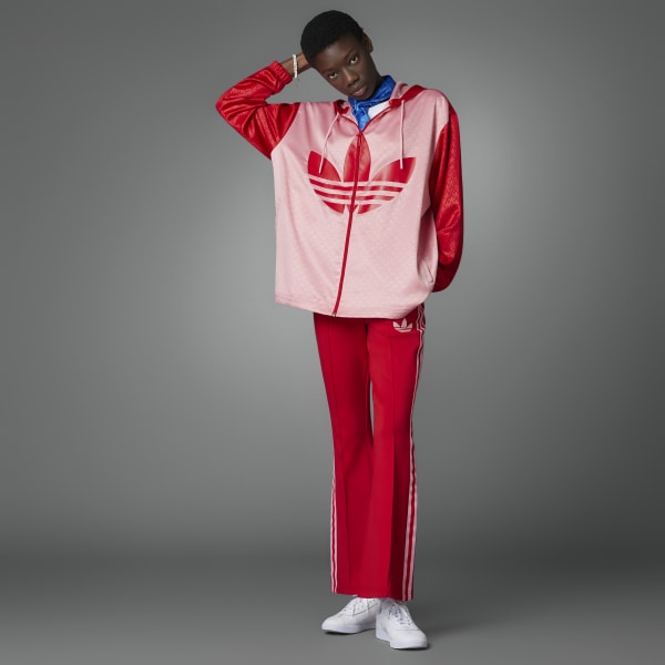 adidas Adicolor 70s Colorblock Windbreaker Pink adidas Australia