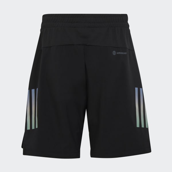 Μαύρο AEROREADY 3-Stripes Woven Shorts