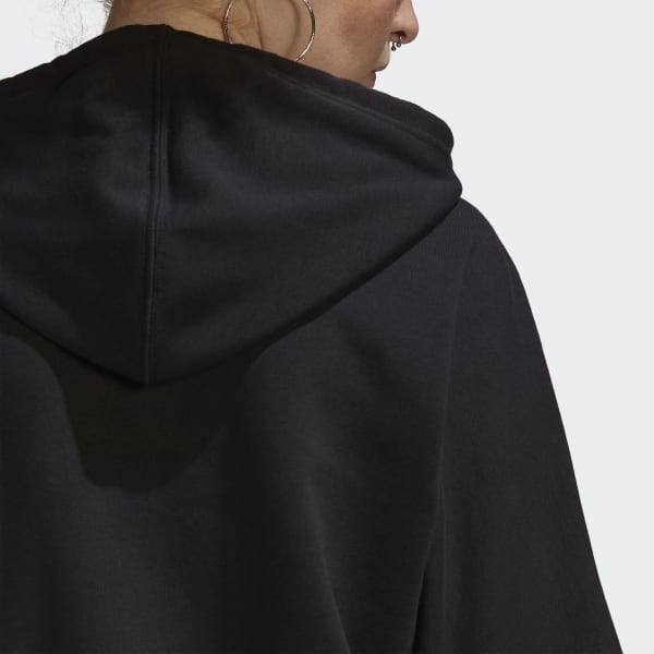 Svart HOODIE UV684