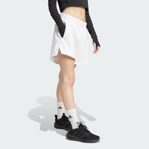 adidas Z.N.E. Woven Shorts - White | Women's Lifestyle | adidas US